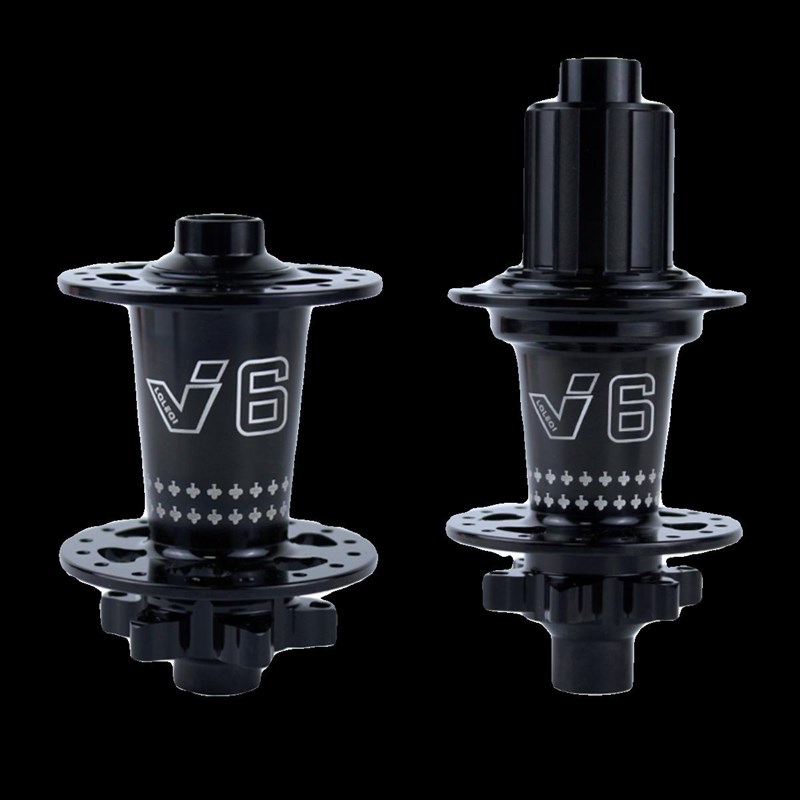 LQLEQI gV6山地自行车炸街花鼓120响6爪碟刹卡式HG塔基兼容7-12速