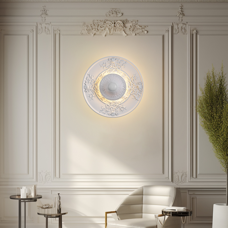 法式餐厅侘寂风吊灯复古田园风餐桌吧台灯卧室床头灯202Z4新款灯