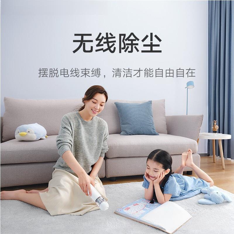 吸尘器家随手吸尘器家用车载两用手持无线吸尘机一键倒尘