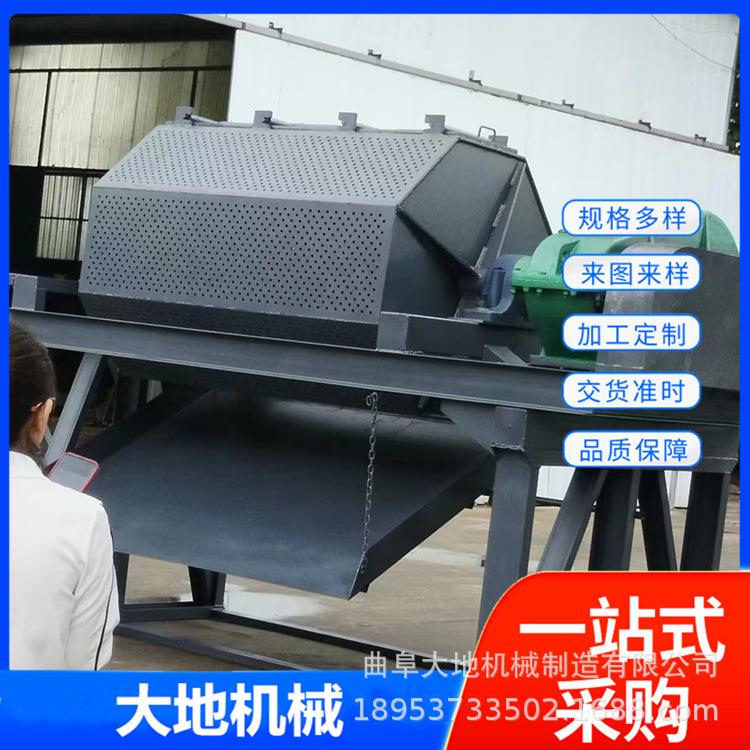 去油污滚筒式抛光机五金工件去毛刺研磨机六角滚筒去锈机