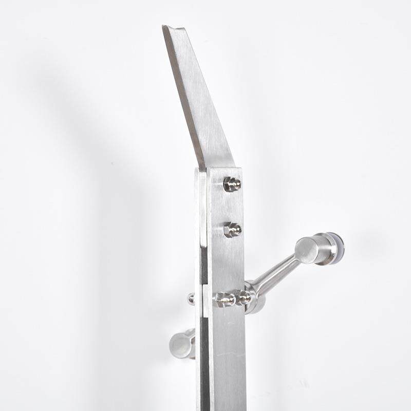 室外护栏304不锈钢工程立柱楼梯扶手钢化玻璃