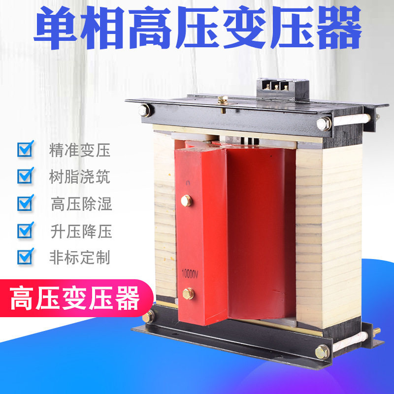 4000W高压灌封变压器220V转5000V10KV远程输电升压降压变压器