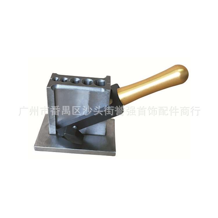 YUQIANG欧式两用平板+四方柱小油夹 平板与圆条油槽 金银首饰模具