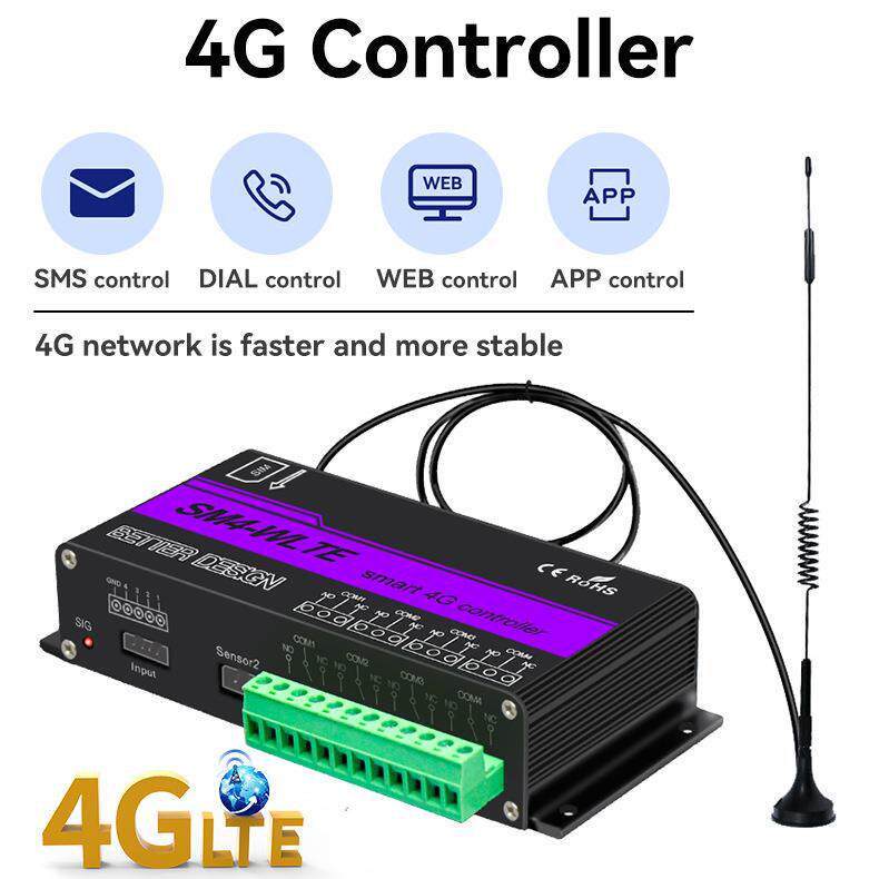 SM4-WLTE欧规澳规远程4G遥控开关控制器短信电话APP定时控制