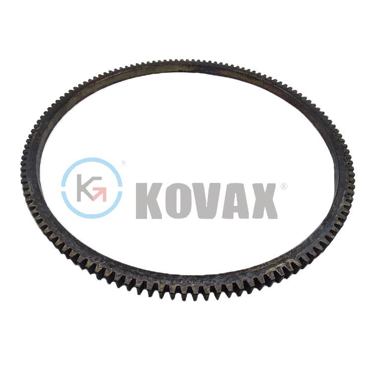 挖掘机飞轮齿圈 发动机配件6D108 148T启动马达齿轮