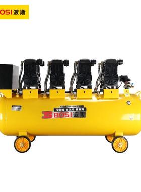 波斯气动380V三相1.68KW*4无油空气压缩机空压机260L BS663029