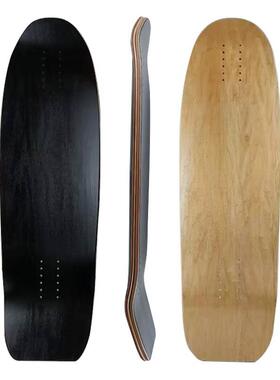 专业滑板陆冲滑板板面，陆地滑雪训练板 大尺寸87.2*25.3cm 可调