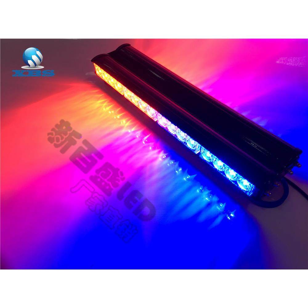 16LED爆闪灯双面 32LED长杠爆闪灯 4灯4节双面频闪灯
