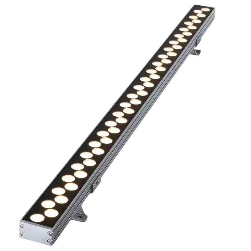 源头工厂LED大功率洗墙灯48W54W72W全彩DMX512染色灯条型七彩外控