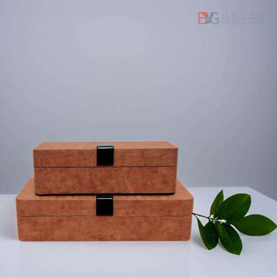 柜子里收纳盒电视柜样板房摆件轻奢高档装饰品软装家具搭配工艺品