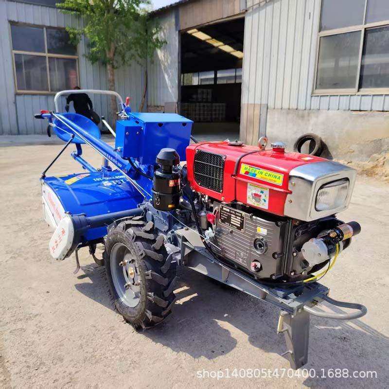 出口15马力冷凝手扶拖拉机双犁手扶拖拉机旋耕机全套农具配件,鲜花速递/花卉仿真/绿植园艺,割草机/草坪机,淘宝优惠券,粉丝福利购,淘宝优惠卷