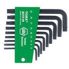 2020库存德国威汉·363 H星型六角短扳手06375