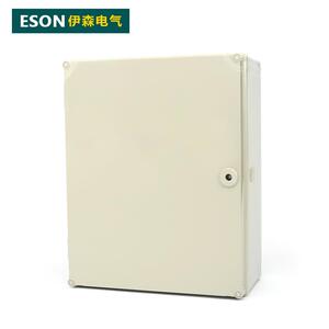 伊森 500*400*195塑料配电箱 阻燃ABS防水箱 带锁 密封防尘配电箱