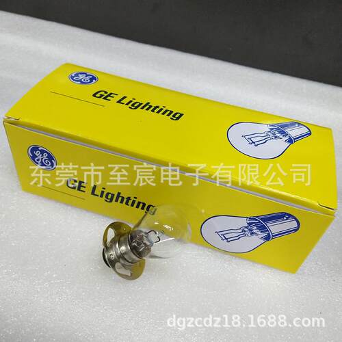 现货GE通用卤素灯泡1630 6.5V2.75A 18W 100小时双触浊度仪灯哈希