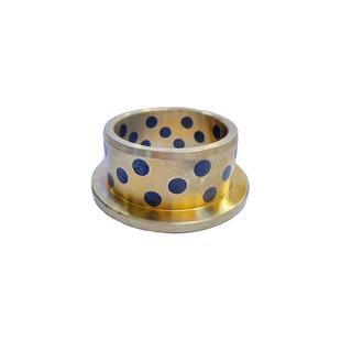 【石墨铜套】内径50外径60宽度30圆法兰石墨铜套 高承载滑动轴承