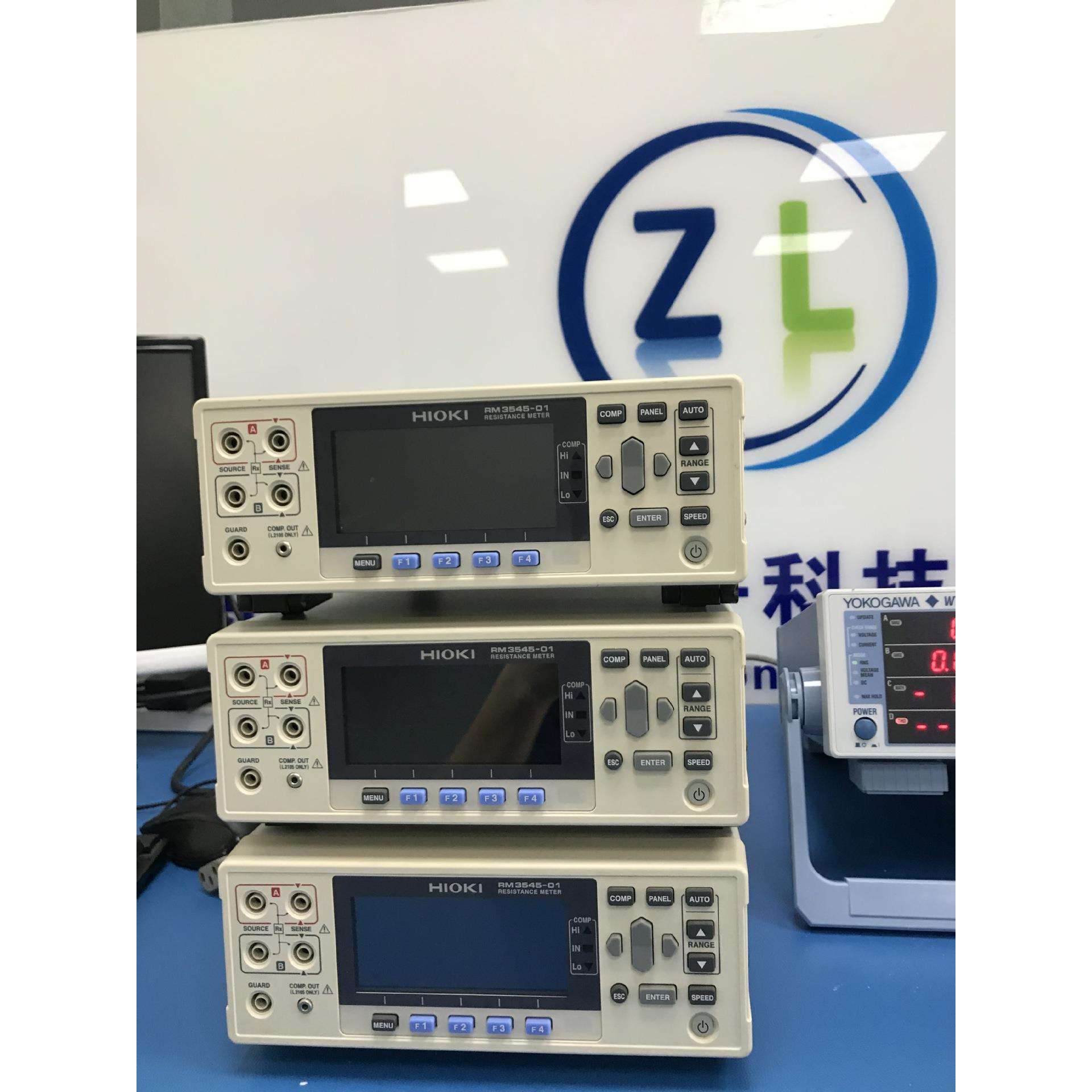 日置HIOKI RM3544/RM3544-01台式微电阻计RM3545-01 L2101 L2100
