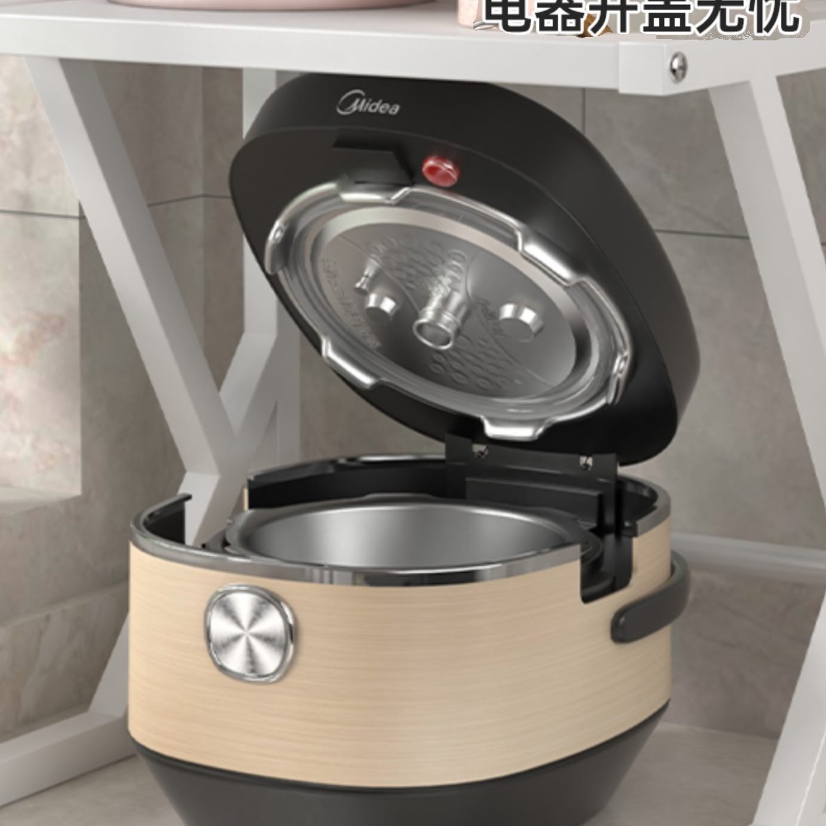支架微波炉架子置物架收纳台面厨房多功能家用电饭锅烤箱可伸缩