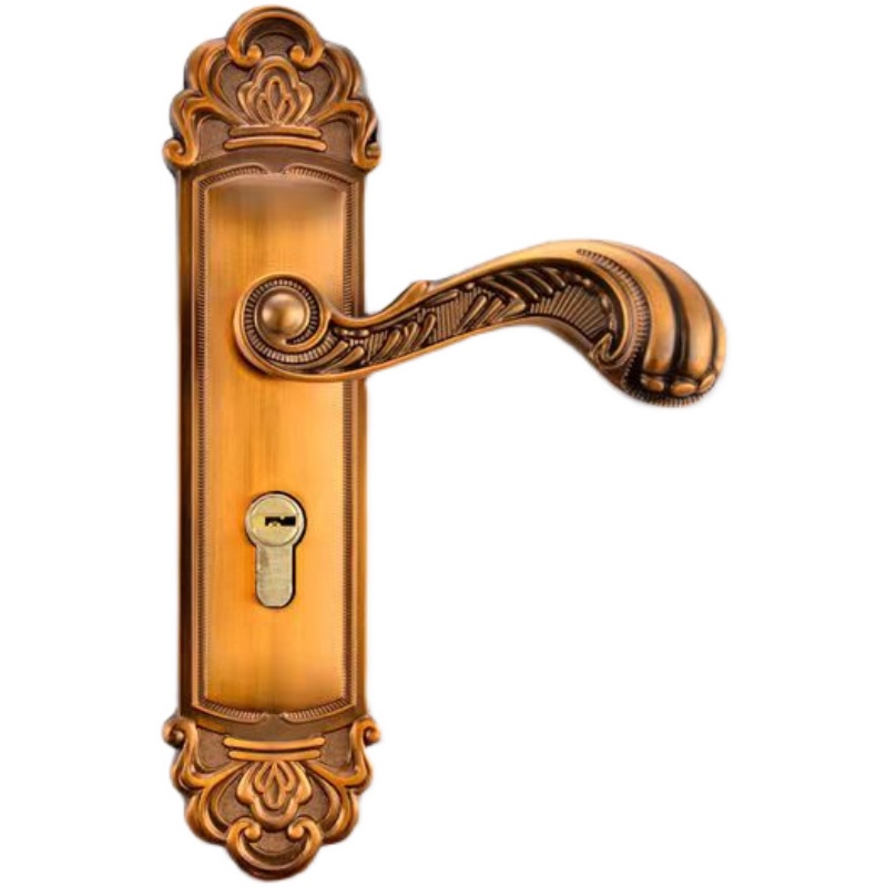 欧式锁具b简约室内房门锁锁头把手锁卫生间卧室锁内门锁精品公寓