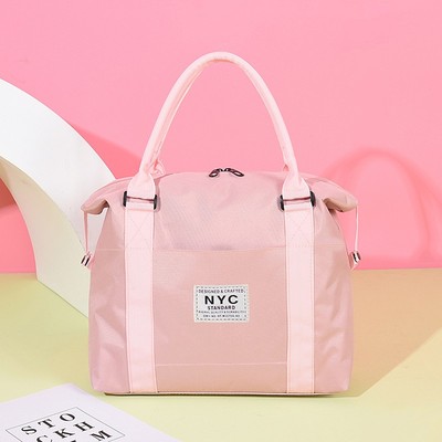 大容量手提旅行包女士出差旅游行李包运动健身轻便防水Z待产收纳