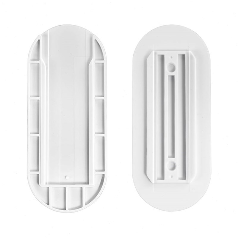 排插固定器墙上贴壁挂电线收纳免打孔延长K线插座插排挂墙壁黏贴
