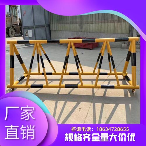 福建加油站阻车护栏学校防冲撞移动拒马带轮防撞拒马安全护栏拒马