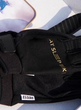 [Esbike自行车手套1.0]适合街头攀岩，山地车，土坡，耐磨，全指