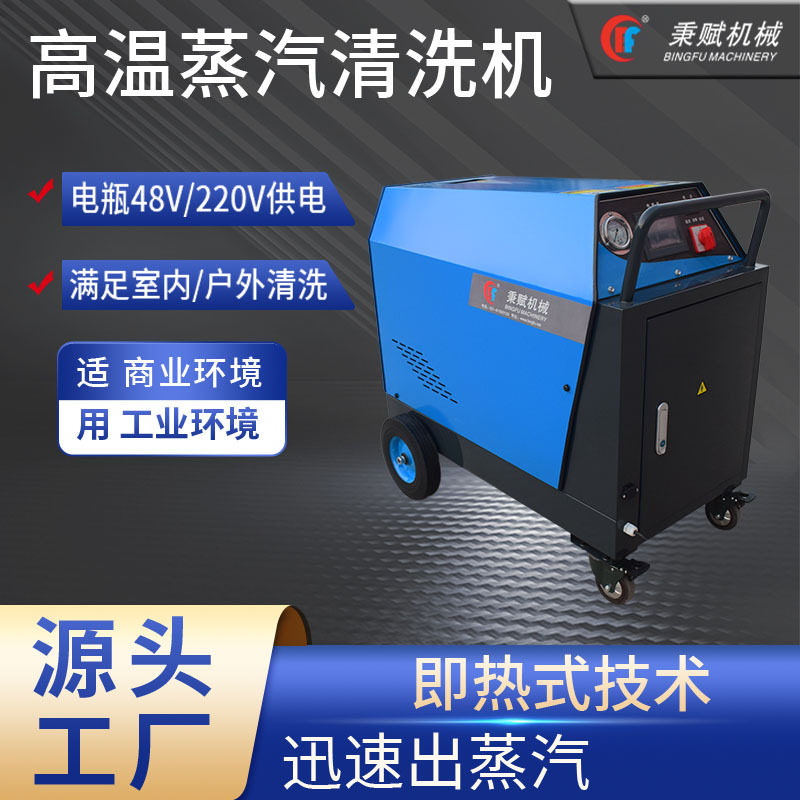 定制上门蒸汽洗车设备 双枪版高温蒸汽洗车机