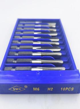 斯威克SWK 机用丝锥 6方柄丝锥 6角气动手攻高速钢机用丝攻M4M5M6