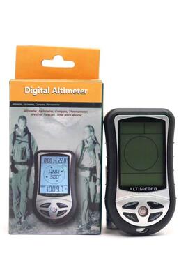 DS302高度计多功能电子高度计海拔气压计登山用便携式指南针