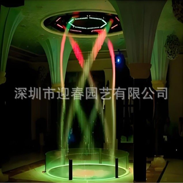 盐城保定厂家智能数码数字水帘水幕水幕墙水景墙拉线光纤水景墙,商业/办公家具,景观道具/景观摆件/景观装置,淘宝优惠券,粉丝福利购,淘宝优惠卷