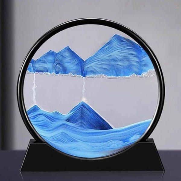 流沙画摆件沙漏客厅电视柜酒柜桌面装饰品创意解压公室轻奢礼物,饰品/流行首饰/时尚饰品新,摆件,淘宝优惠券,粉丝福利购,淘宝优惠卷