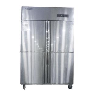 洛德四门风冷冰箱无霜无水雾铜管商用酒店饭店厨房双温四门冰箱