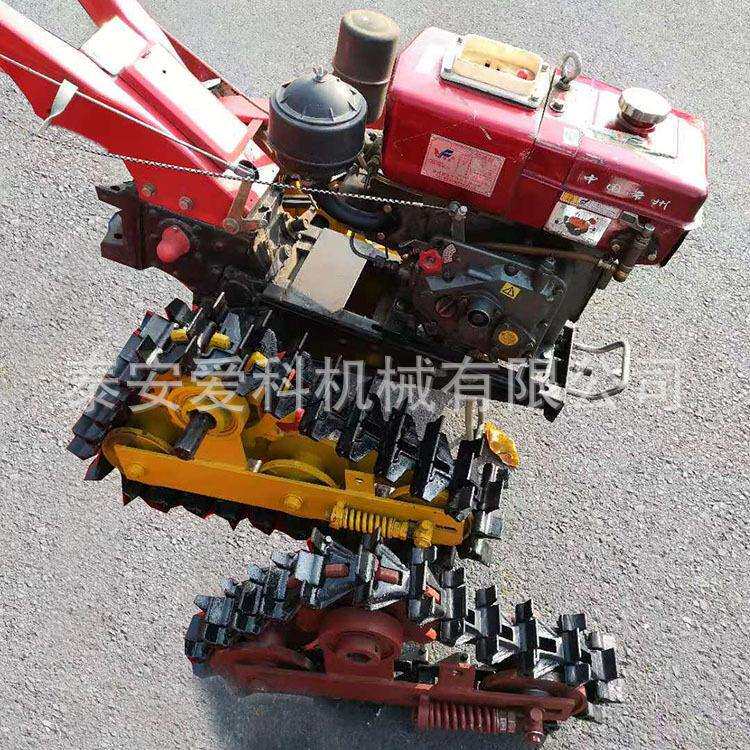 手扶拖拉机履带轮爬行链轨轮防打滑链条轮农机配件改装的抓地轮