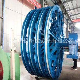 矿用钢丝绳固定式游动天轮凿井提升设备游动绞车轮300mm导向滑轮