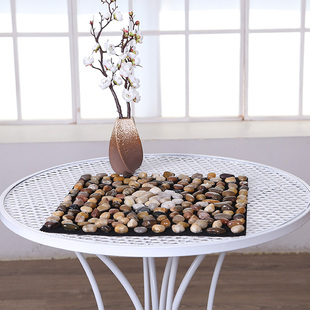 鹅卵石地垫足底按摩垫汽车坐垫石K头子路指压板足疗走毯