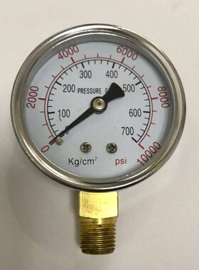 60径G1k Y- mm公斤6010/压力表0g2ps0 螺纹i070-4 直  cm/00070Z