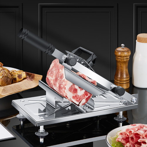 羊肉卷切片机多h功能手动切肥牛卷家用切肉片切肉机商用刨肉神器