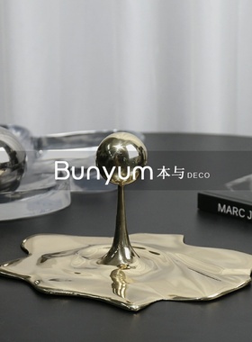 现代轻奢创意摆件简约q博古架卧室样板间书房办公室客厅家居装饰