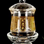 摆件供具仿大号水杯供杯圣供佛水晶杯悲咒大净水佛具前佛观音贡