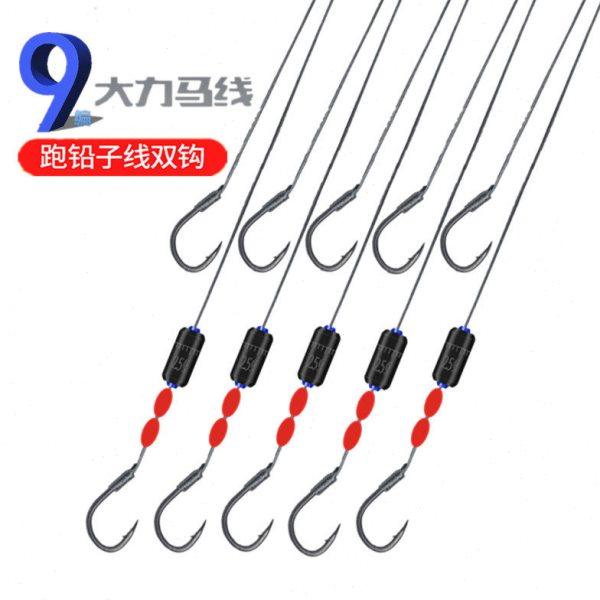伊势尼新关东自动找底跑铅绑好大力马子线双钩成品草鱼12号大物钩,户外/登山/野营/旅行用品,鱼钩,淘宝优惠券,粉丝福利购,淘宝优惠卷