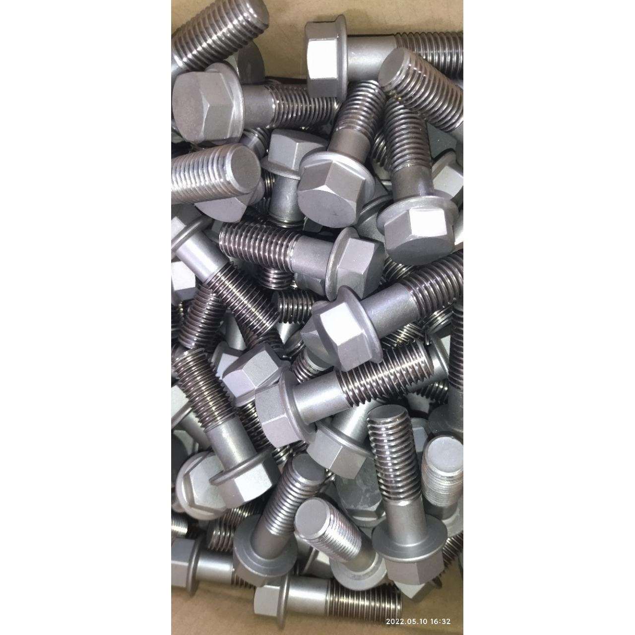 GH4080A GH80A nimonic80A 2.4952 六角法兰螺栓 机加工高温螺栓