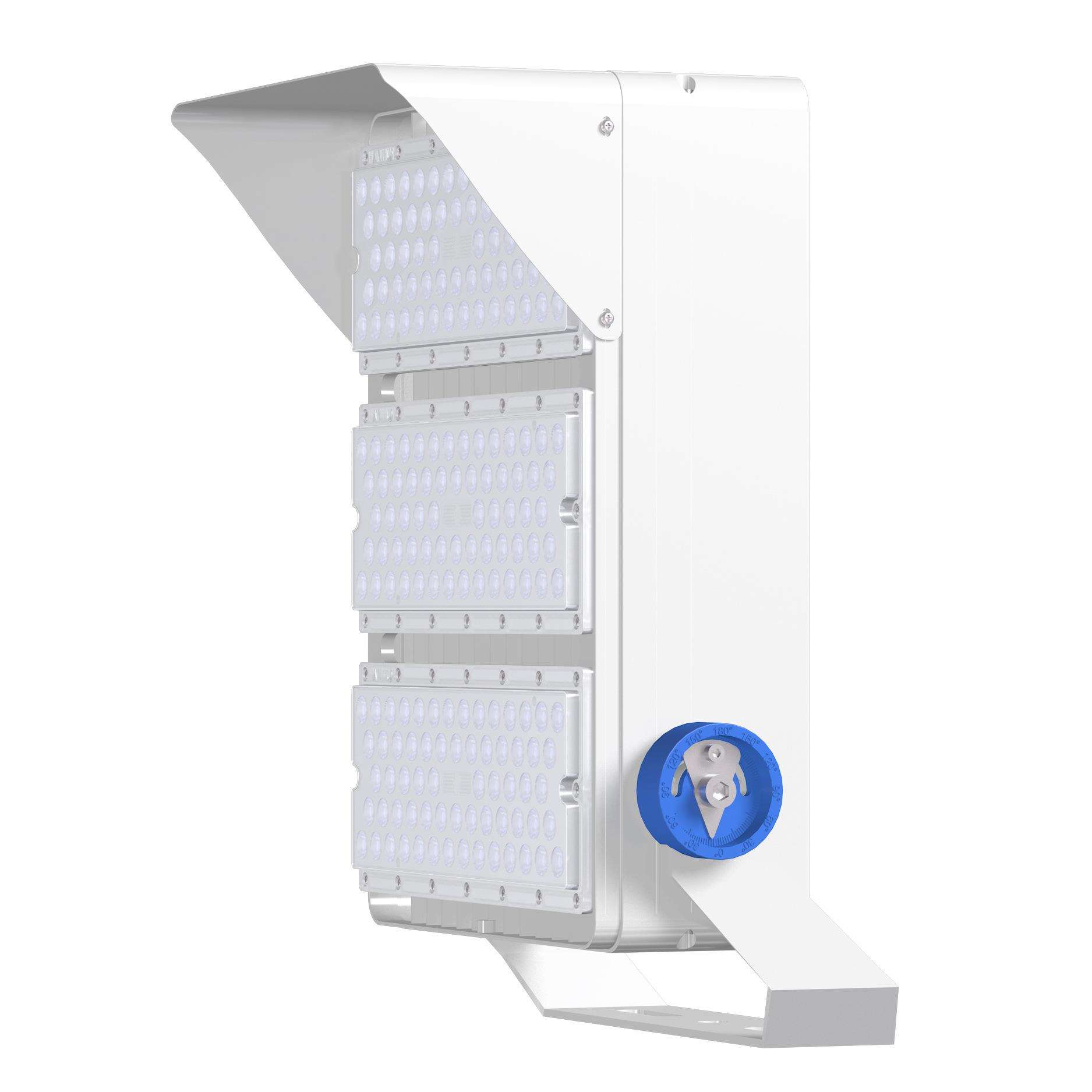 户外LED投光灯模组化高杆灯出口压铸铝套件800w体育灯 弘鑫照明厂