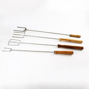 3050毫升坩埚架送样手高温炉送样铲灰皿叉陶瓷坩埚叉马弗炉送样叉