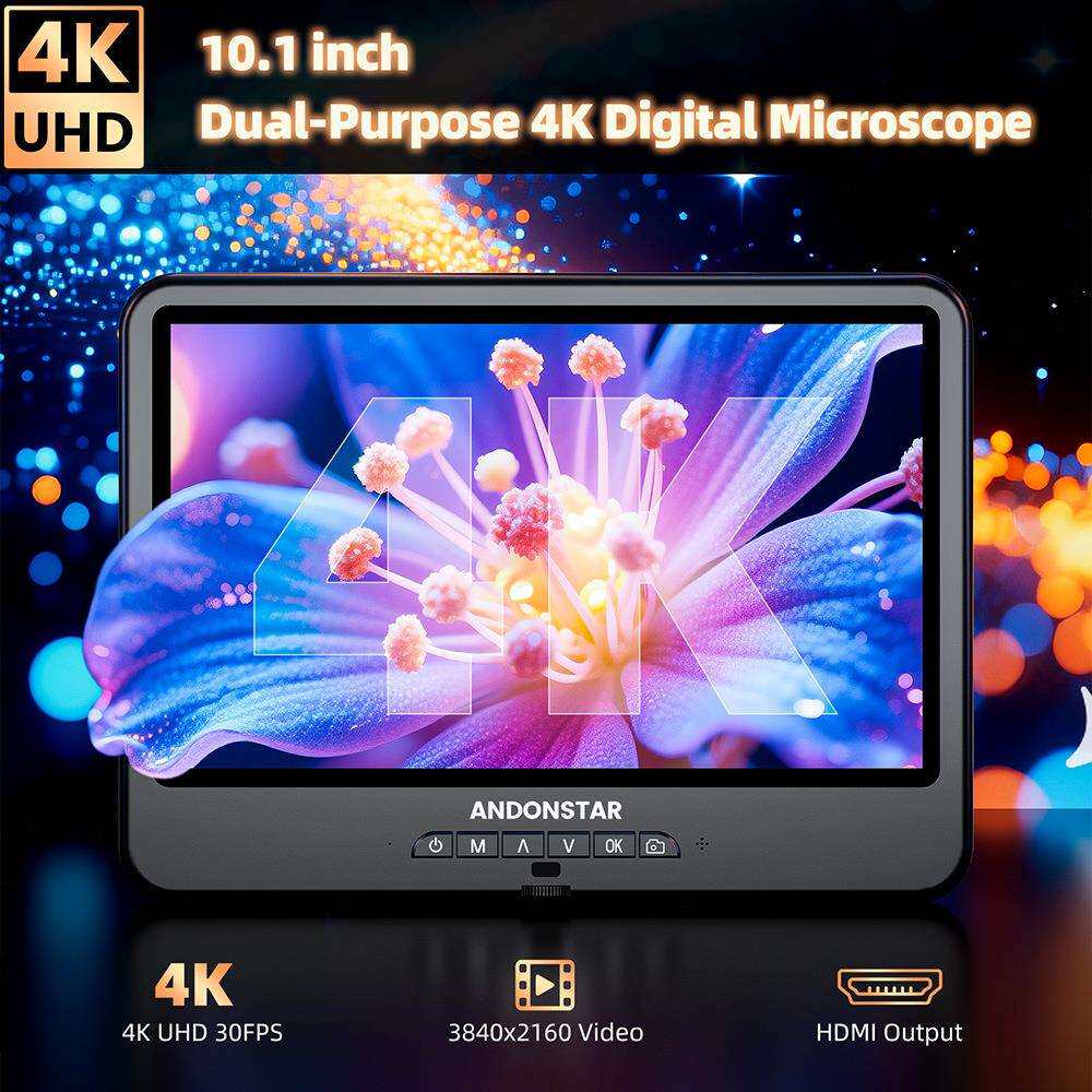 新款AD208SE 显微镜 数码显微镜 HDMI输出4K 超清画质