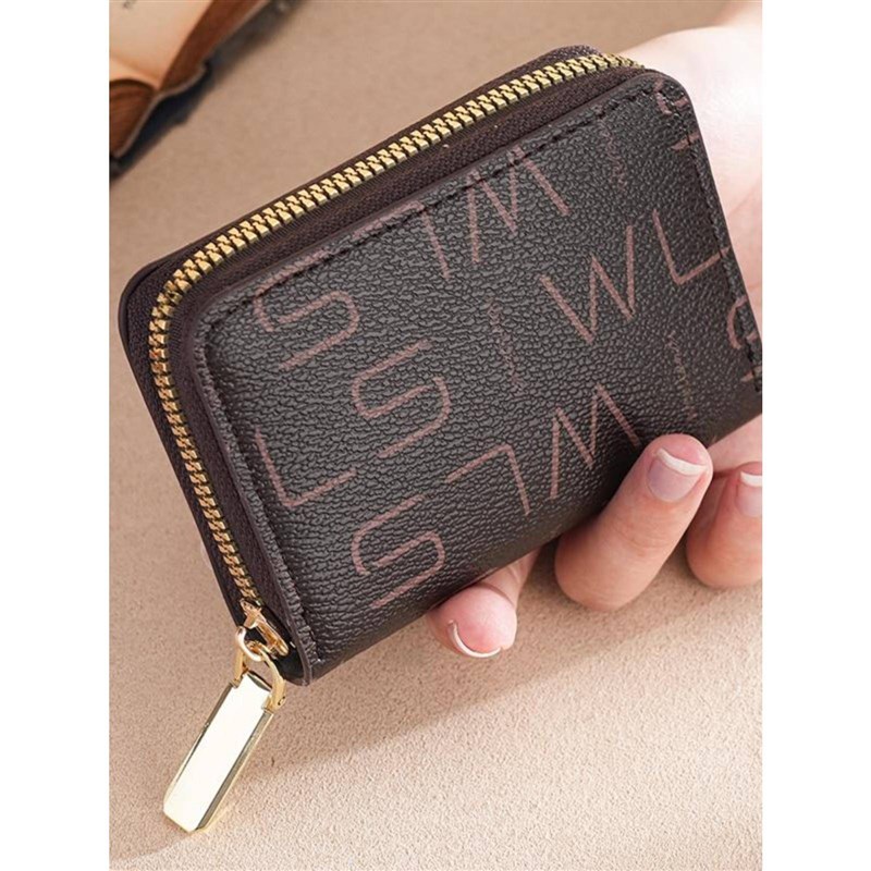 卡包女式精致时尚小巧多卡位大容量超薄证件位银行信用Z卡套防消