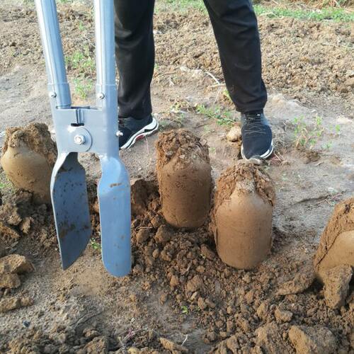移苗器挖苗移栽器打电线杆洞工具掏洞提土挖线杆坑神器夹锹对锨