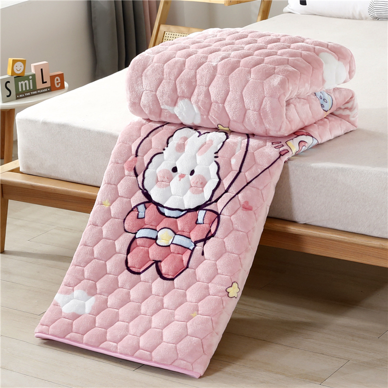 牛奶绒床单单件女法兰绒儿童被单男生1.2米双人学生宿舍X1.5米简