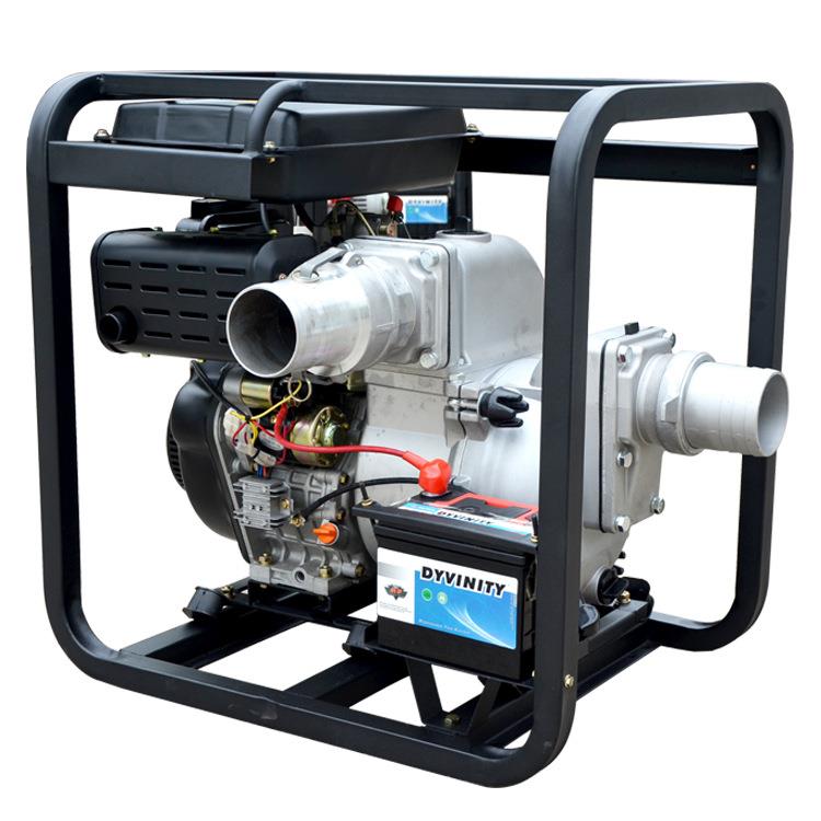 4寸专业污水泵柴油自吸式排污泵大颗粒泥浆泵 sludge water pump