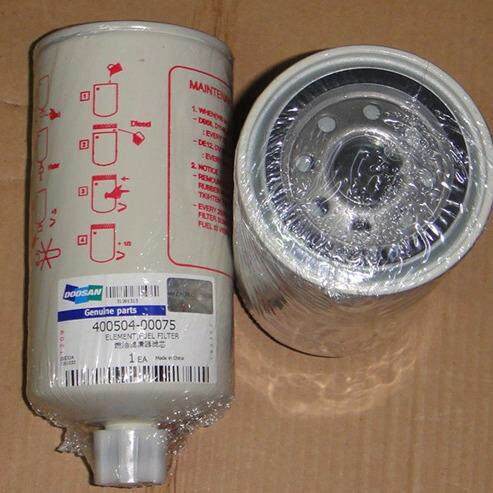 DOOSAN大宇配件，柴油滤400504-00075，65.12503-5011滤清器跨境