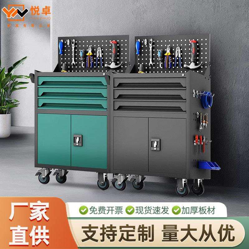 汽修工具车工具矮柜抽屉五金维修手推箱多功能移动重型车间工作台
